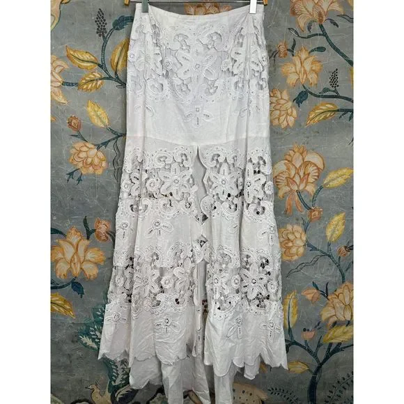 Free People Bali Sunshine On My Side Skirt Only - Picture 4 of 7